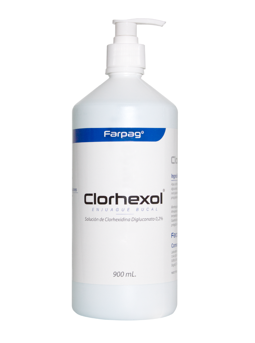 Clorhexol® Enjuague Bucal 0.2% - Fco. x 900 mL