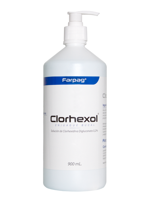 Clorhexol® Enjuague Bucal 0.2% - Fco. x 900 mL